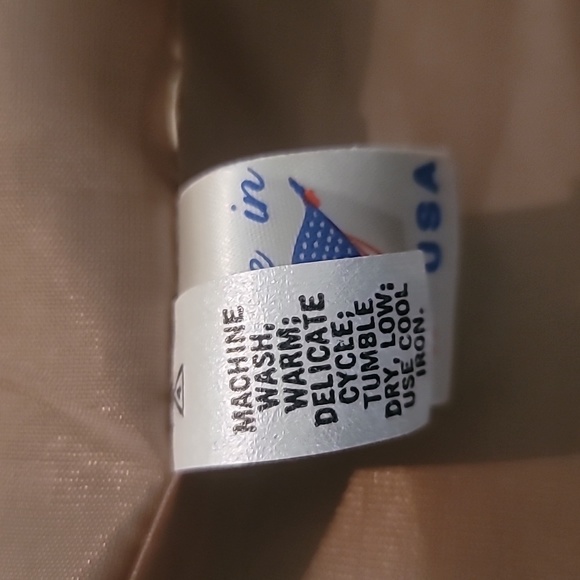 Vintage Julian Gold  Ultra Suede 14 With Belt Fully Lined (Price Firm) - Picture 4 of 9